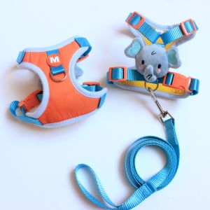 Pet Cat Dog Leash Cute Vest-Style Chest Strap Outdoor Anti-Escape Slip Cat Rope Teddy Dog Chain Other Brand Non-Stretchable Material