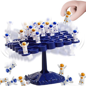 นักบินอวกาศบาลานซ์ทรีของเล่นปาร์ตี้บนโต๊ะเกมตลกเกมแบบโต้ตอบระหว่างพ่อแม่และลูกเด็กเกมกระดานบาลานซ์สำหรับเด็กผู้ใหญ่