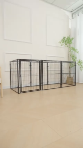 Extra Large Cat Cage Two Tier Cat Villa House with Free Space Portable Cat Playpen Cabinet Bed Rack for Indoor Kittens