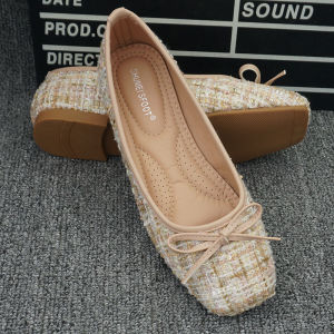 Bowing Flats Shoes Big Size
