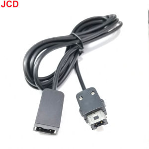 JCD 1pcs 1.8M 3M Extension Cable Game Extender Cord For SNES Classic Mini Controller For NES Wii Controller Black