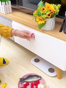 SK-C1063 Pegangan Pintu Tempel Lemari Baju Bulat Serbaguna Gagang Knop Laci Kabinet Jendela Kaca