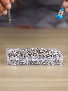 3PCS 1/4 " Electric Screwdriver Bit For 6.35mm Metal Strong Magnetizer Screw Cross Extended High Strength Magnetic Ring