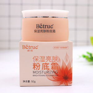 Bột Nền Dưỡng Ẩm Lấp Lánh Dạng Kem Betrue Pure Hyaluronic Acid 50g Làm Sáng Da Che Khuyết Điểm Dưỡng Ẩm Dạng Lỏng Dạng Kem