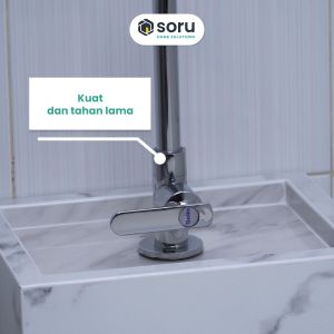 SORU - Kran Dapur Angsa Keran Sink Cuci Piring Tanam - Kitchen Faucet Single - SELLO SL9307