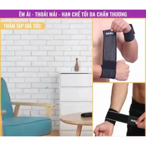 Đai Quấn Bảo Vệ Cổ Tay AOLIKES Dùng Cho Tập Gym/Yoga ( 1 Đôi)