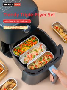ABLPAK | Heat Resistant Aluminum Foil Bowls For Air Fryer & Oven