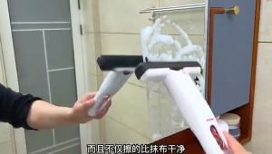 ไม้ถูพื้นขนาดเล็ก ม็อบฟองน้ำแบบบีบ พกพาได้ รีดน้ำได้ พับเก็บได้ ทำความสะอาดอเนกประสงค์ ที่เช็ดกระจก ทำความสะอาดในบ้าน นอกสถานที่