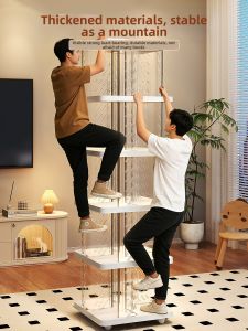 BOENIN | 360 Degree Rotating Bookshelf for Children & Students