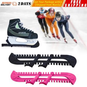 Universal Skates Blade Guard Ice Protection Off Ice Protector Guard Premium Skates Blade Guard Protection Protector for Ice Hockey Skate Walking Skates-Blade-Guard-Black