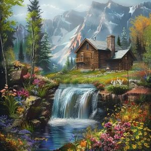 500 Pieces Jigsaw Puzzle Landscape Jigsaw Puzzle Educational Toy for Kids Children s Games Christmas Gift