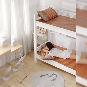Bamboo Summer Bed Mat Twin/Queen Sizes Ice Silk Cooling Mat Vine Mat Student Dormitory Single Soft Mat Ultra-Smooth Kasur Musim Panas可折叠夏天凉席