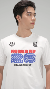 [BST FIFA WORLD CUP 2026]Áo thun Tshirt nam nữ  Cotton Compact World Cup Korea Edition 26 Áo cổ vũ đội tuyển Hàn Quốc co giãn thoáng khí