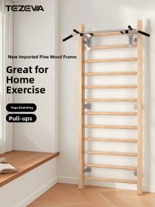 TEZEWA | No Installation Indoor Fitness Equipment for Pull-ups Climbing and Stretching