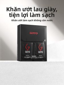 GOTO | Vải lau giày GOTO Vải lau giày đi bóng bàn cỡ nhỏ di động dùng một lần không cần nước để vệ sinh giày