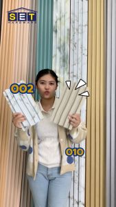 ระแนงไม้เทียม ไม้เทียมติดผนัง แผ่น wpc ไม้ระเเนงเทียม ระแนงติดผนัง โทนหินอ่อน มีลายไม้