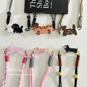 Cute Cartoon Dog Phone Strap Crossbody Phone Chain Womens Style Mobile Phone Accessories Fun Quirky Small Niche Ins