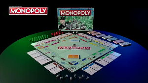 【Ready stock】Monopoly Board Game Classic with Storage Tray and Larger Tokens - Perfect Family Game for Ages 8 and Up