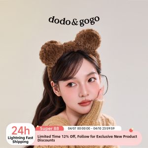 DODO.GOGO | Vòng Đeo Tóc Dễ Thương Bông Xốp Chống Trượt
