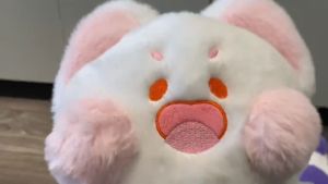 Cute Pillow Plushie 40cm Cute Cat Stuffed Toy for Girl Cat Plushie Dog Plush Toy Soft Toy Teddy Bear Plushy Baby Kid Birthday Gift Anak Patung