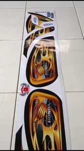 Striping CB 100 - Sticker Striping Variasi List Honda CB 100.C-01 Design IP Striping