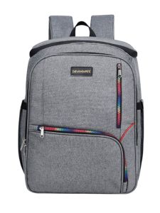 กระเป๋าเป้สะพายหลังอเนกประสงค์สำหรับการปิกนิกและปีนเขาแบบมีความจุขนาดใหญ่ ด้านนอกเป็นผ้าไนลอน กันน้ำ ทนทานต่อการซับซ้อน