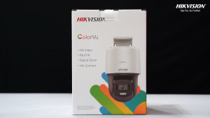 DS-2DE2C200SCG-E กล้องวงจรปิด Hikvision IP Pan/Tilt สำหรับภายนอก ความละเอียด 2 ล้านพิกเซล ColorVu