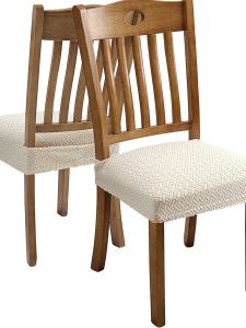 Defasilk | Seasonal Universal Simple New Thick Chair Cover with Elastic for Dining Room