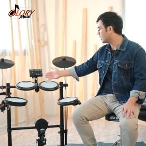กลองไฟฟ้า Aroma TDX-16S แถมฟรี ไม้กลองขนาด7A หัวไม้ช่วยถนอมแป้น ผ่อน 0% นาน 10 เดือน