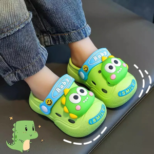 0-5 Years Baby Kids Sandals Cute Bear Non-slip Slippers for Kid Slip on Water Shoes