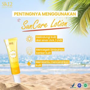 SR12 Suncare Sun Care Lotion 15gr Sunblock Sunscreen SPF 25 Anti UV Pelindung Matahari BPOM