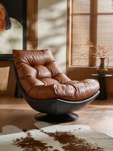 FEISHANGLIJIA | Leisure Designer Vintage Leather Single Sofa Chair