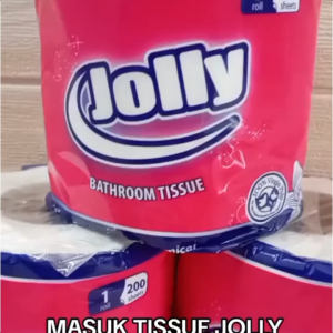 TAIYO Jolly Tisu Tissue Toilet Bathroom 1 Roll 200 sheets