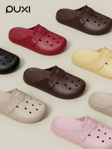Puxi EVA Open-Toe Slip-On Sandals Womens Summer Outdoor Wear Anti-Slip Odor-Resistant Garden Shoes Comfortable Sensation