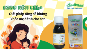 Health Global CelsZinc kẽm hữu cơ giúp bé tăng sức đề kháng ăn ngon cải thiện tiêu hóa | Nhập khẩu chính hãng Pháp