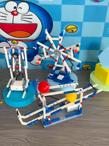 STEM Robotic Creator Block Brick Electric Science Technology Education Building Blocks Blok Classic TJQ
