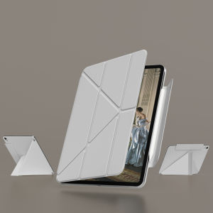 Zoyu | Lightweight Y-Shaped Three-Fold Protective Case For iPad Air 7 Mini 6 Pro 11 Apple 13 Inch Tablet Double-Sided Clip Magnetic Attraction
