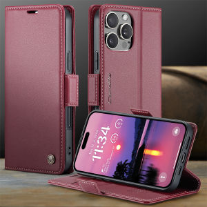 หนังสือแบบย้อนยุคหนังสุดหรูกระเป๋าแบบพับได้เคสตั้งได้ผิวสำหรับ iPhone 16 15 14 Plus 13 Mini Pro Max 16e กระเป๋าโทรศัพท์เคส Magsafe