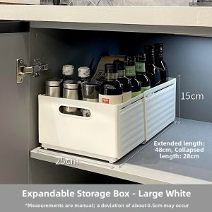 ZUNYI | Cabinet Deep Drawer Storage Box for Snack and Clutter Organization