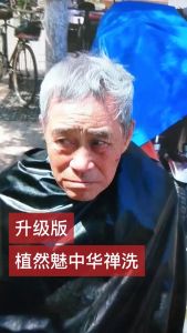 Shampo Penghilang Uban Permanen / Semir Cat Rambut Zhi Ran Mei  Bahan Alami Herbal Pelurus Rambut - 500ml