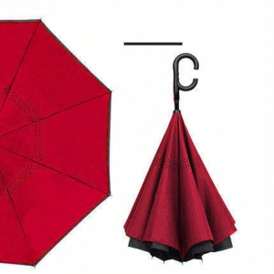 MUZHOUYU | Anti UV Windproof Double Layer Reversible Umbrella