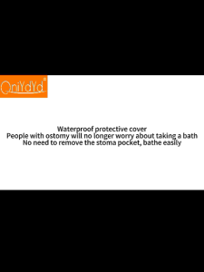 Ostomy Waterproof Cover Shower Cover Chassis Adjustable Artifact Belt Type Ostomy Bag Shower Cover