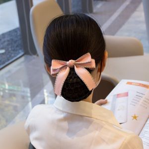 Business OL Style Hair Accessories Womens Nurse Headwear Work Hair Net Bank Air Stewardess Hairpin Fresh Outing Spring Summer Autumn