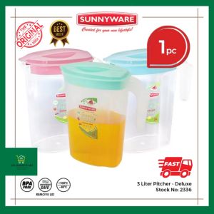 1pc 2L or 3L Pitcher – Deluxe | Pitcher Pitsel Palamigan Plasticware - Sunnyware 2335 2336
