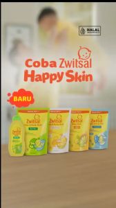 ZWITSAL Natural Baby Bath 2 In 1 Hair & Body Pouch 600ml