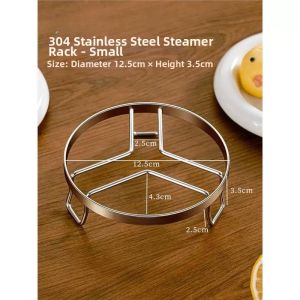 Stainless Steel Steaming Rack 304 Universal Water and Heat Insulation