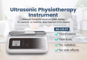 Ultrasound Machine Physiotherapy Instrument Massage Drug-Free Personal Care Device 1MHz Intensity for Muscle and Joints Pain Relief Drug-Free Personal Care