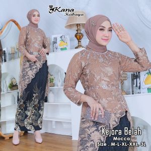 SET KEBAYA BROKAT KEJORA BELAH||KEBAYA MODERN WISUDA||SERAGAMAN PESTA TERBARU