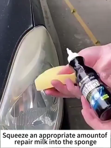 Headlight Polishing Spray repair fluid restoration for car headlight lens cleaner restorer works cleaning polisher clear reapairing tool for motor protection renovation sealant motorcycle fast bright headlamp car care