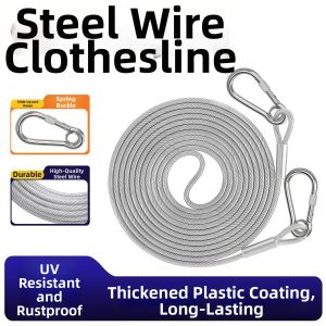 Durable Thickened Outdoor Stainless Steel Clothesline